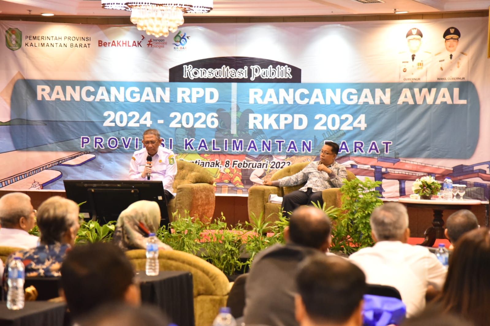 Wadan Lantamal XII Hadiri Acara Konsultasi Publik Rancangan RPD Tahun ...